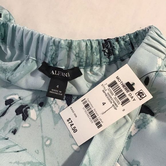 New Alfani A Line Skirt Asymmetrical Impression - Picture 3 of 7